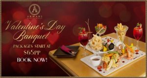 Romantic Valentine’s Day Banquet At Armani