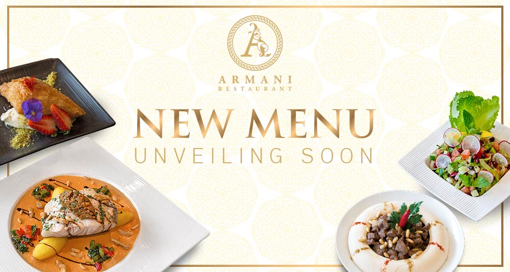 Unveiling Soon Armani Restaurant